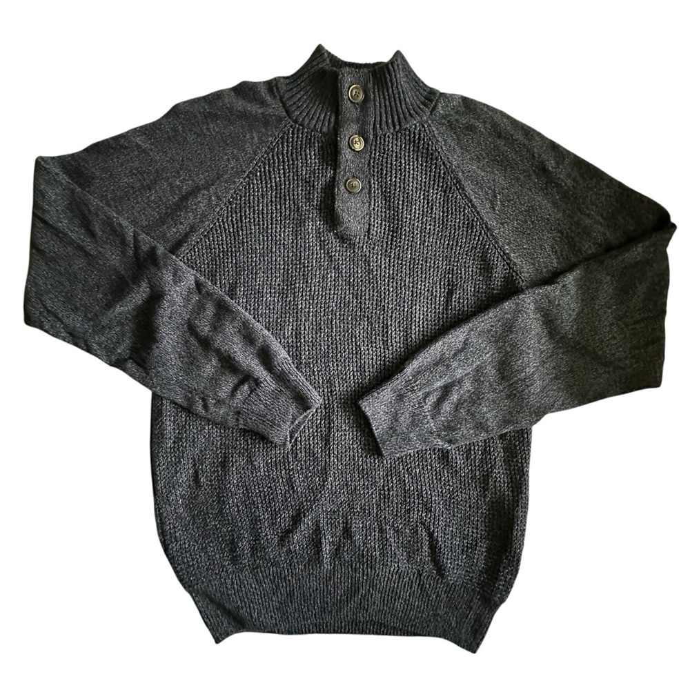 Weatherproof Original Vintage Men’s Blue Sweater Adult Large New
